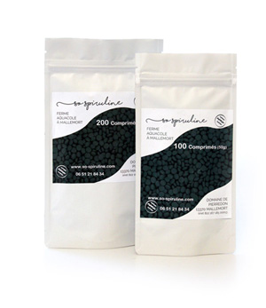 Spiruline cachets 50g