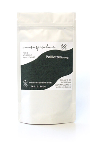 Spiruline paillettes 100g