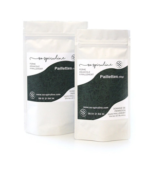 Spiruline paillettes 50g